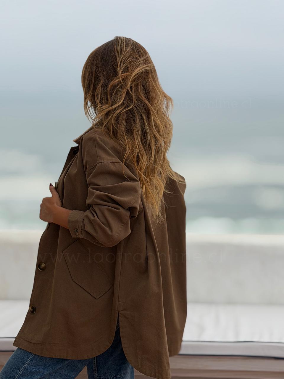 Chaqueta Oporto choco