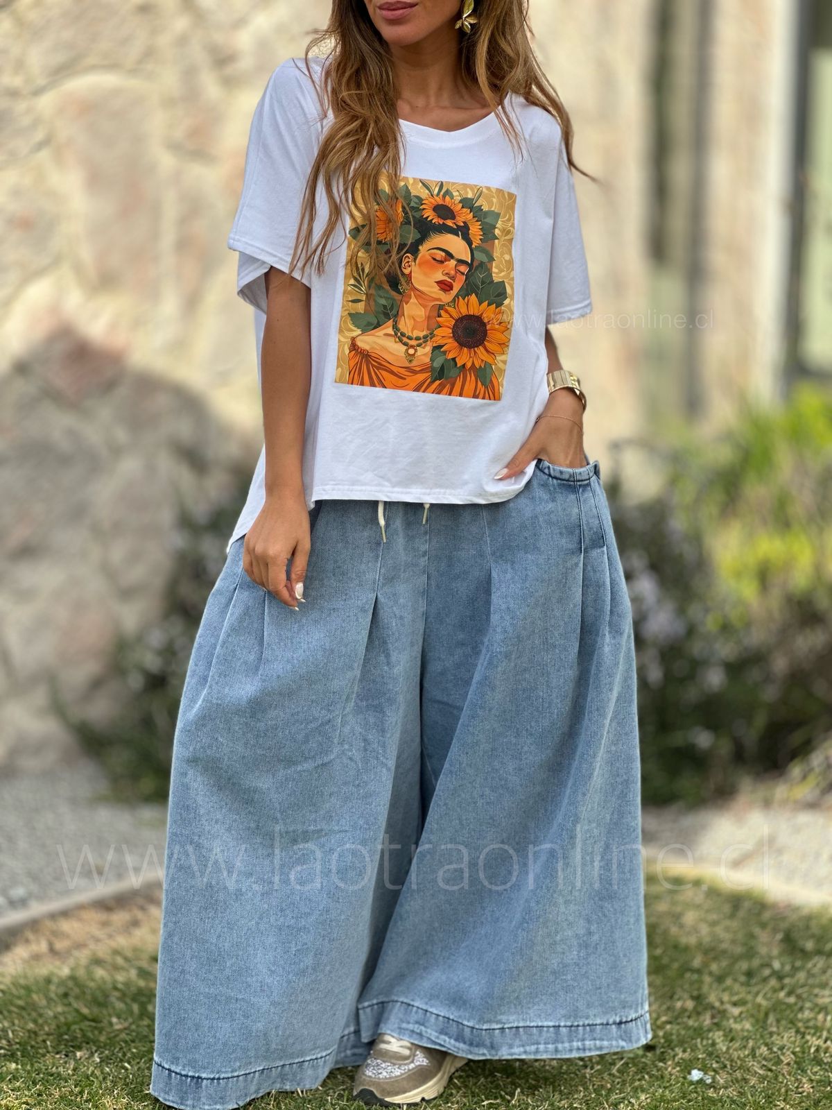 Polera Frida blanco