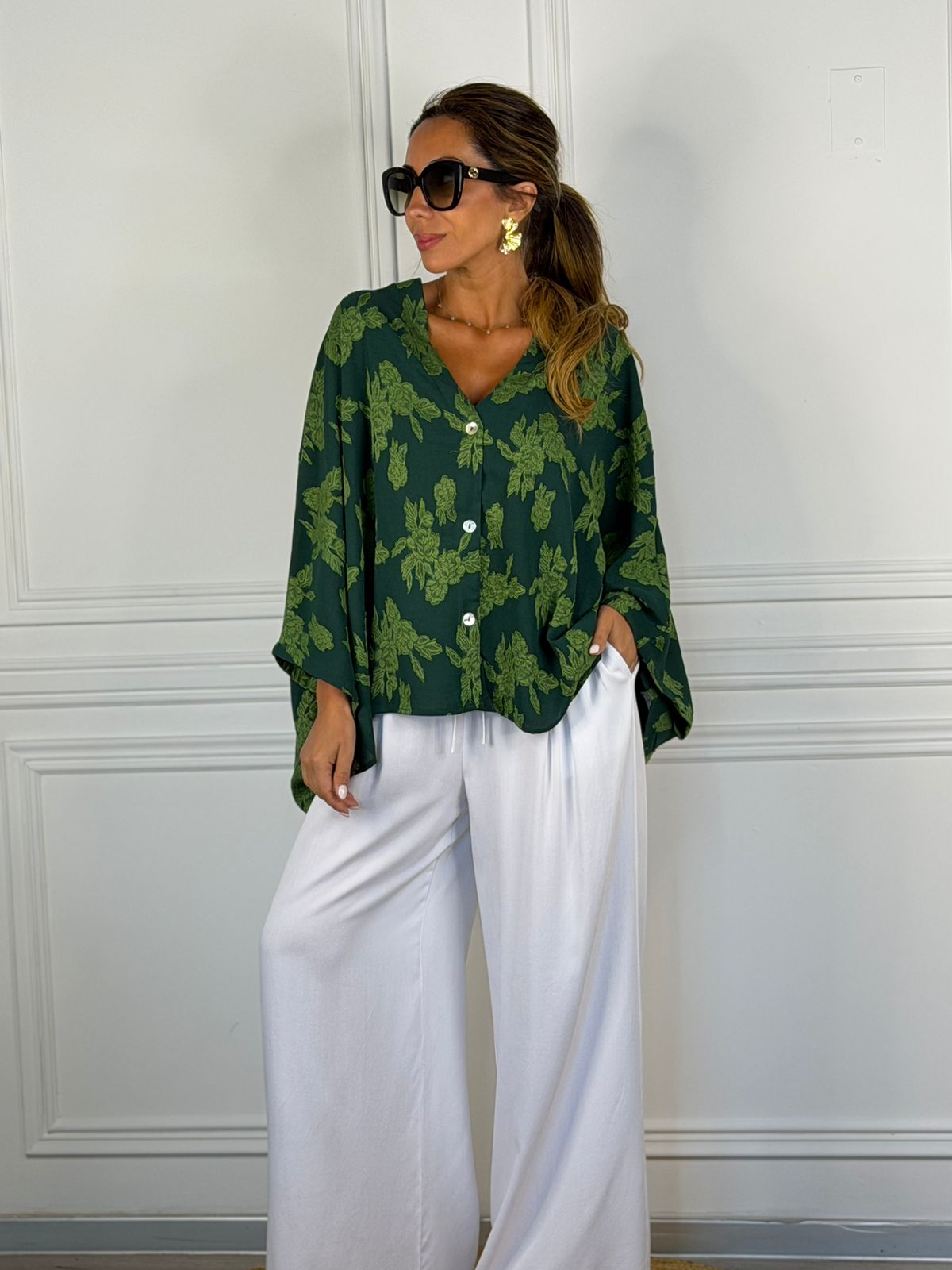 Blusa Florencia verde