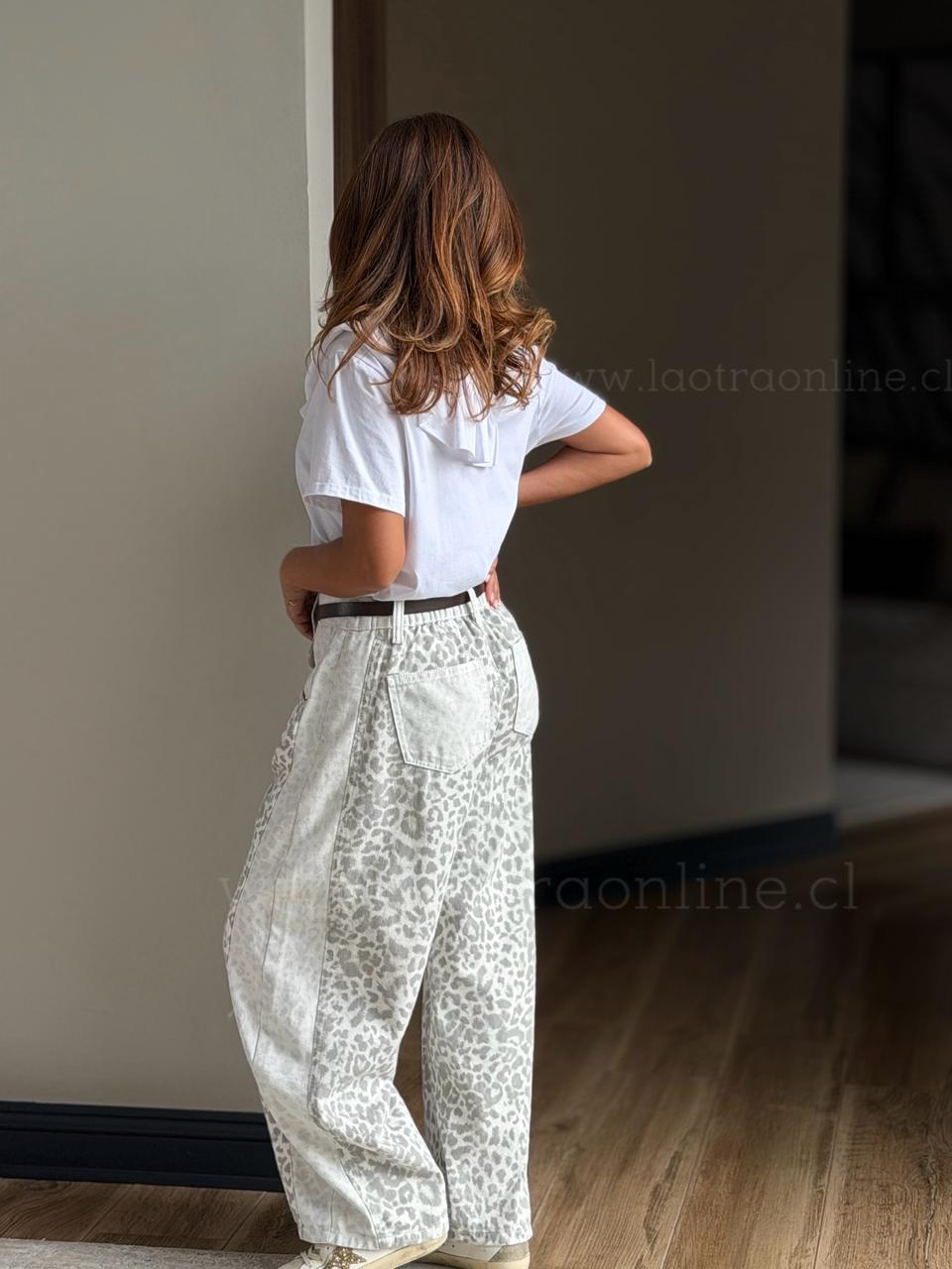 Barrel Print blanco