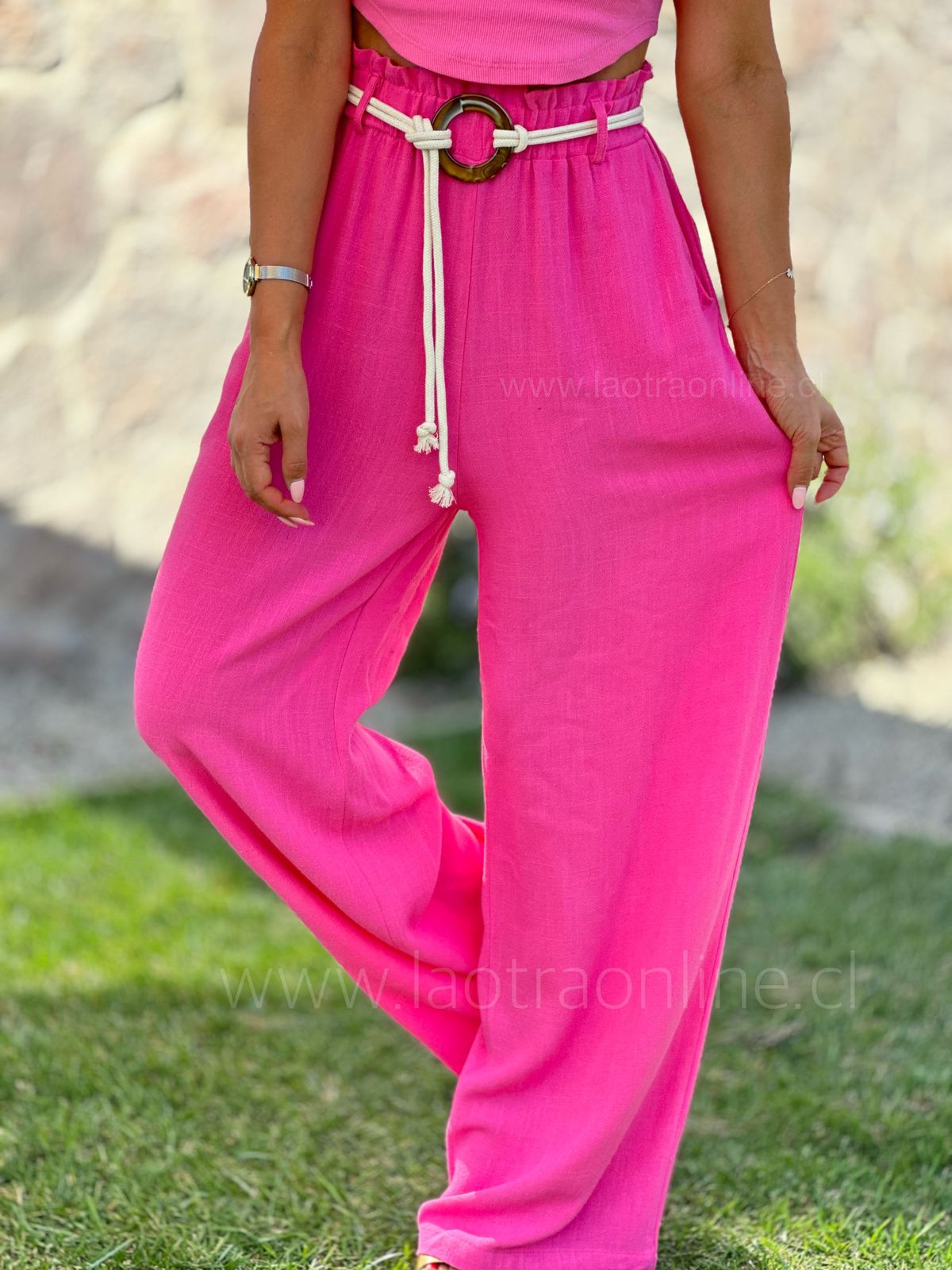 Pantalón Brasilia fucsia