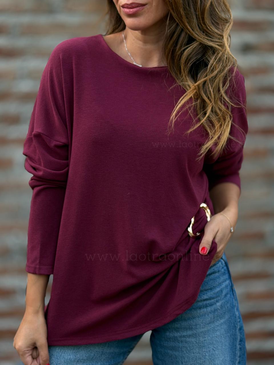 Sweater broche cherry