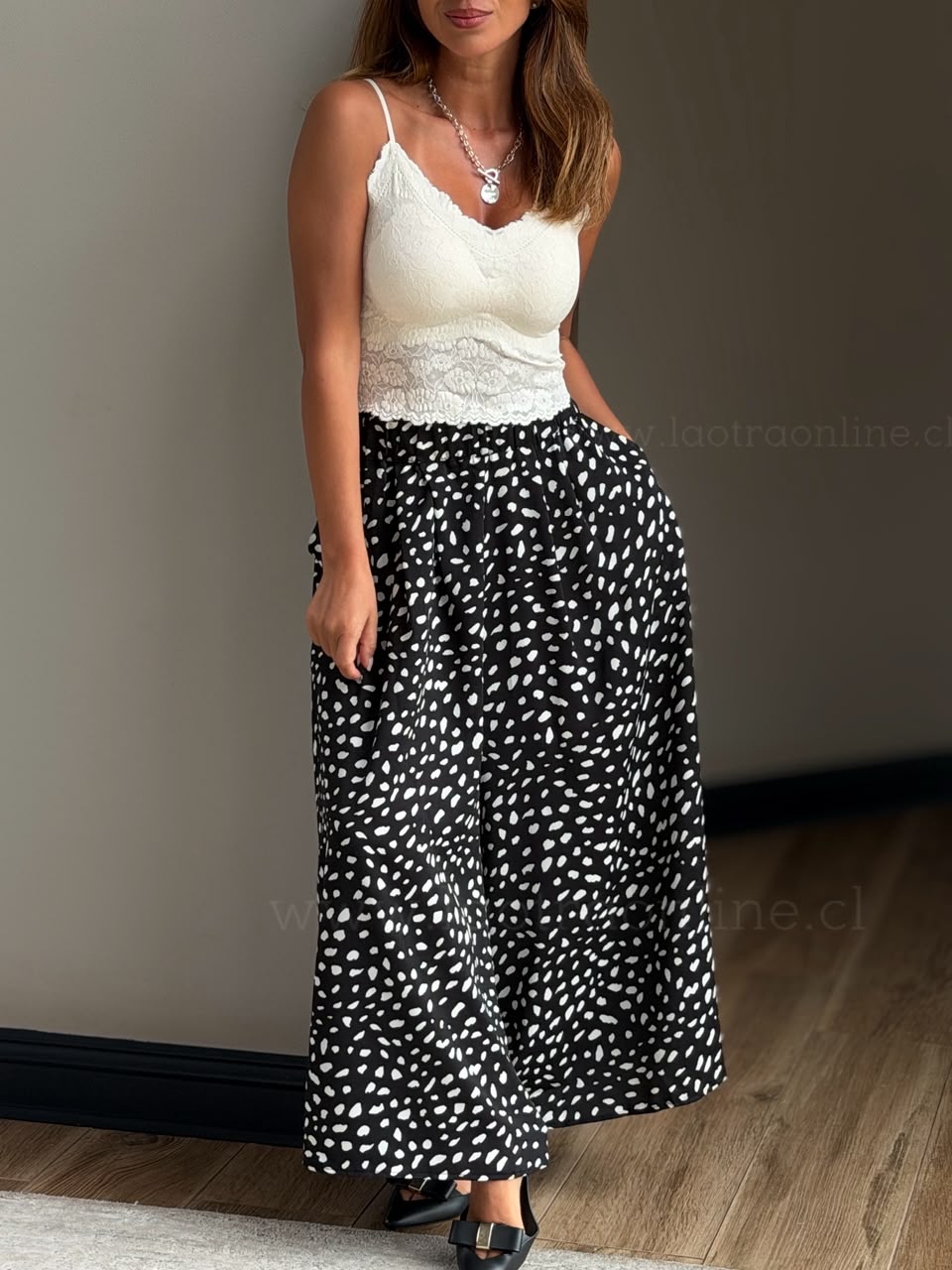 Falda/Pantalón negro