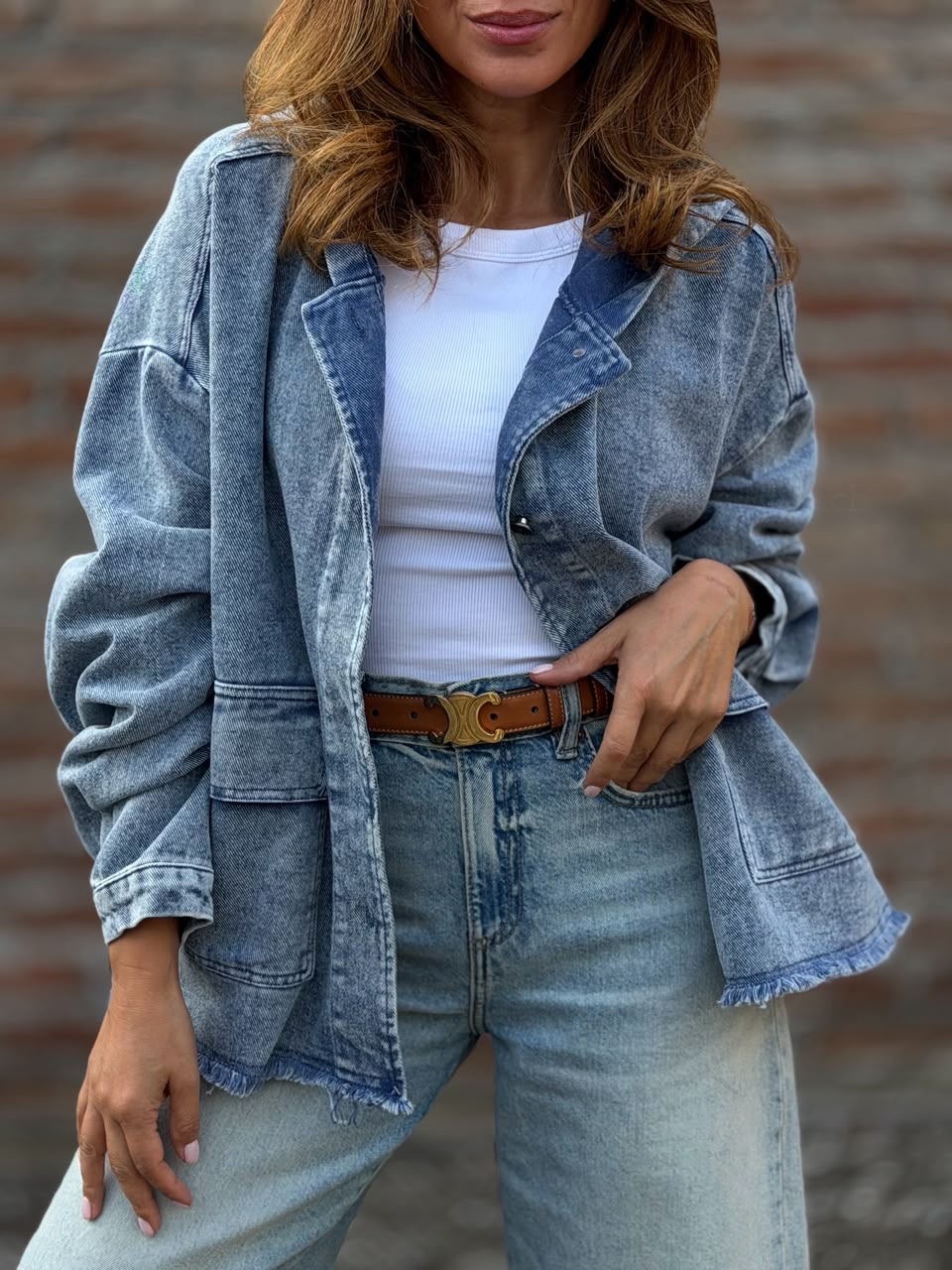 Chaqueta New Denim azul