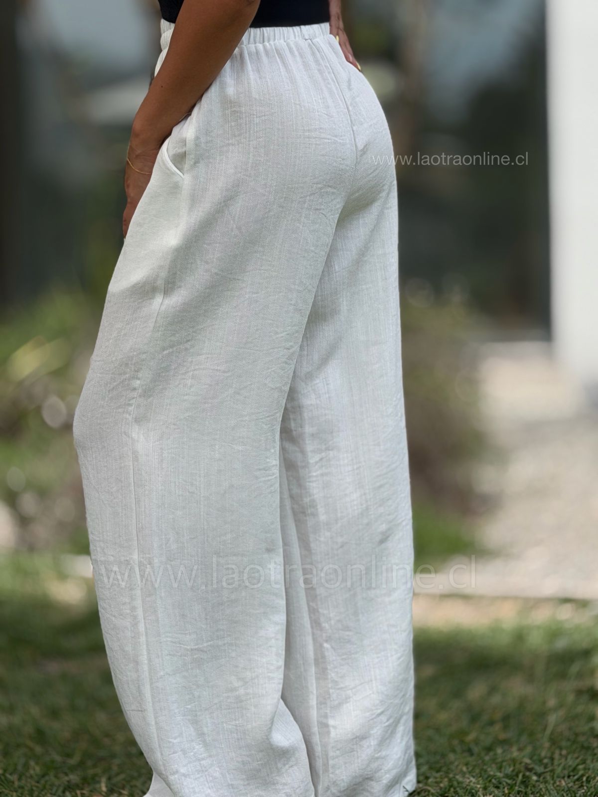 Pantalón Vallarta blanco