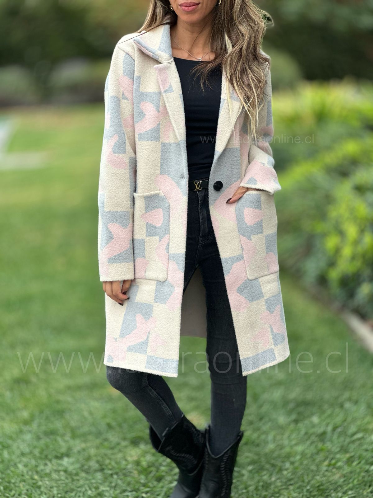 Abrigo Isabella crema