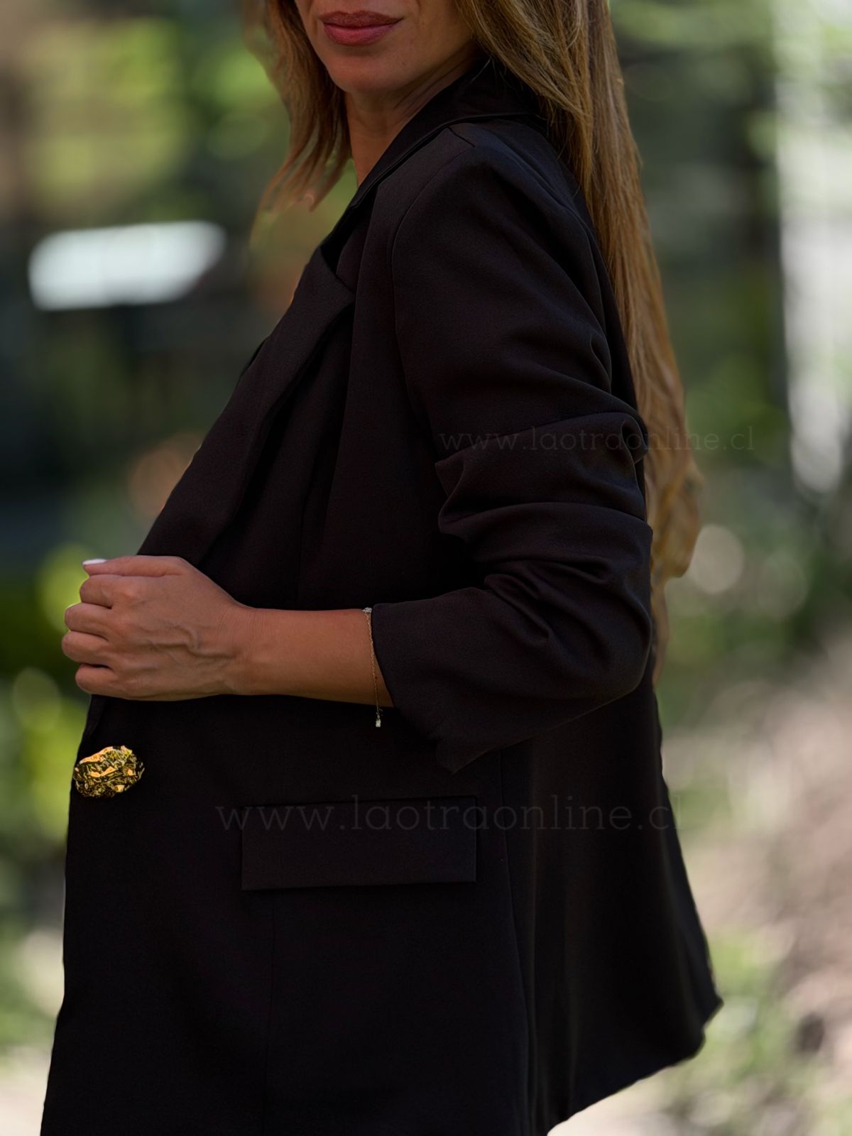 Blazer Camerún negro