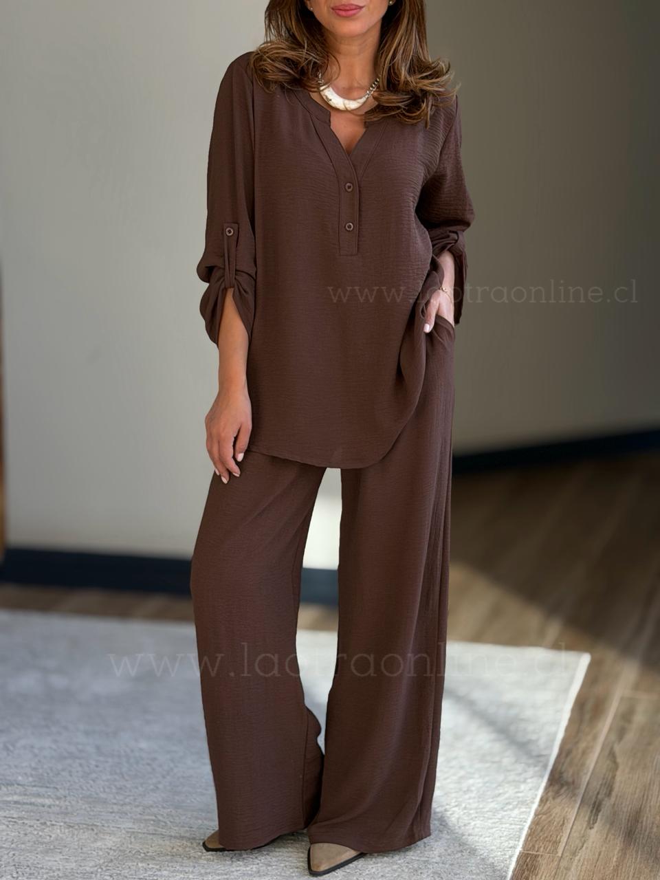 Set Realeza 2 piezas choco