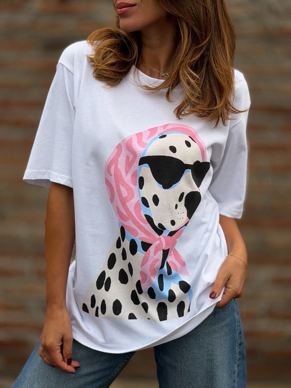 Polera cool rosa