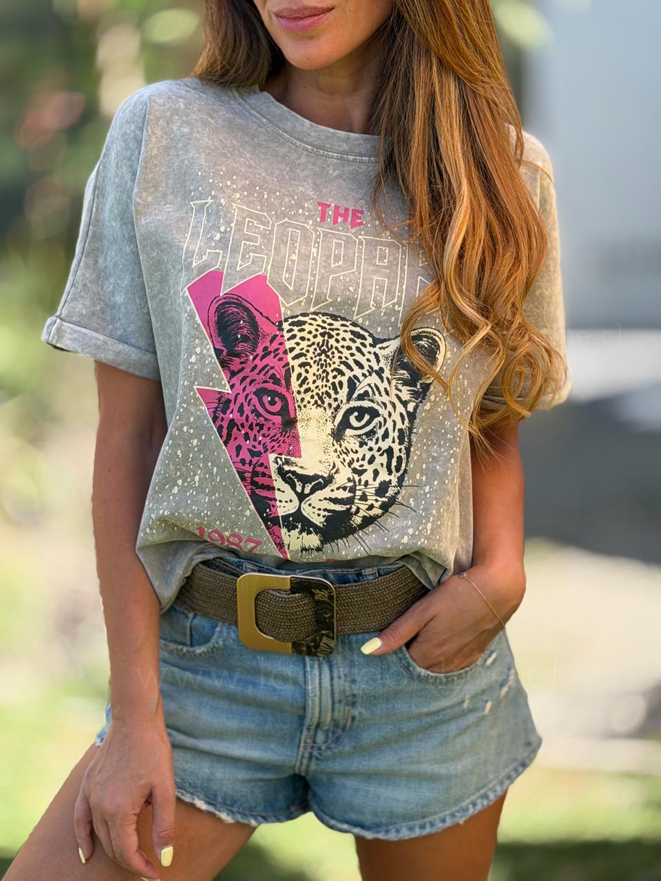 Polera Jaguar Rayo verde