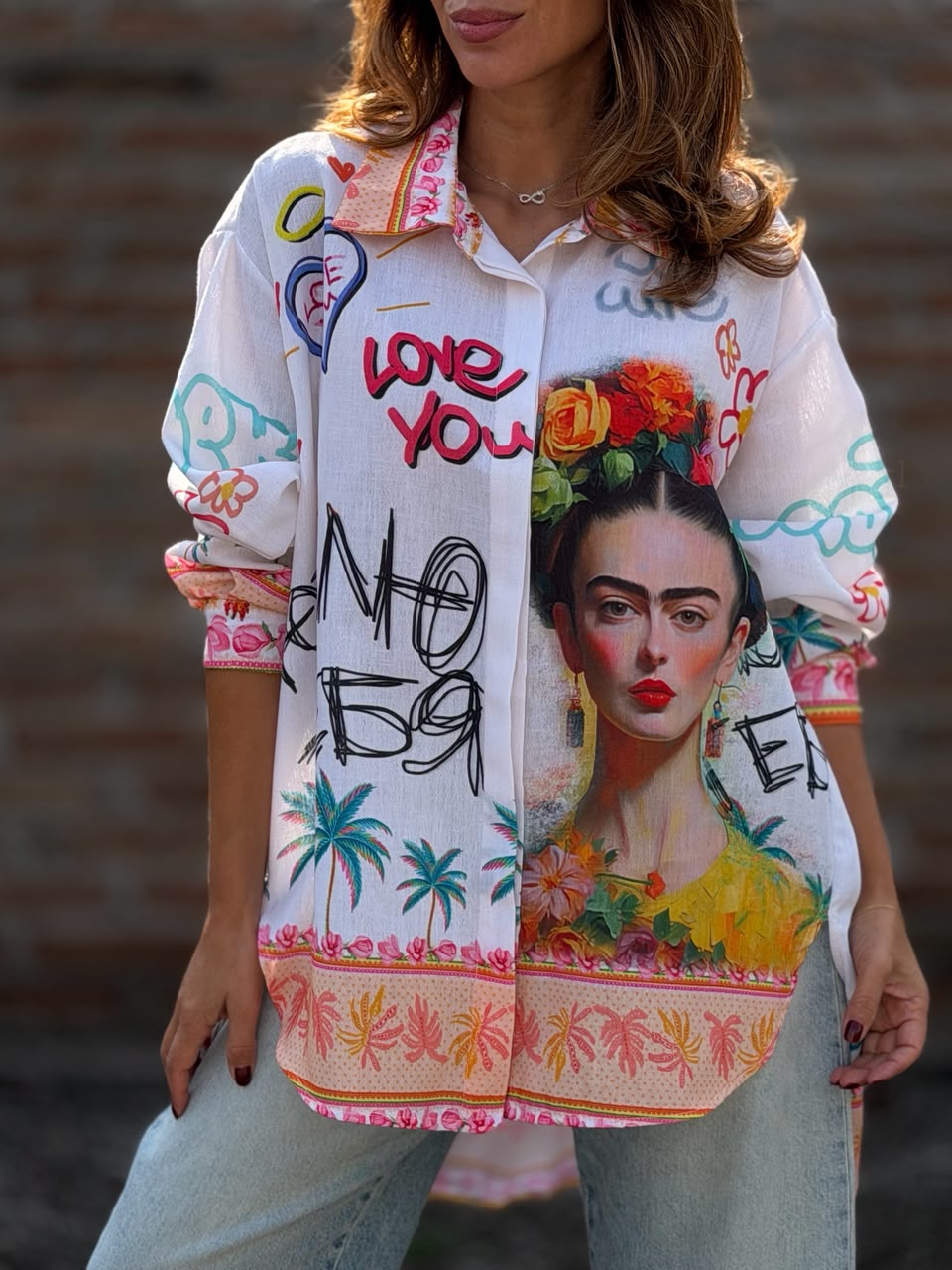 Blusa Frida blanco