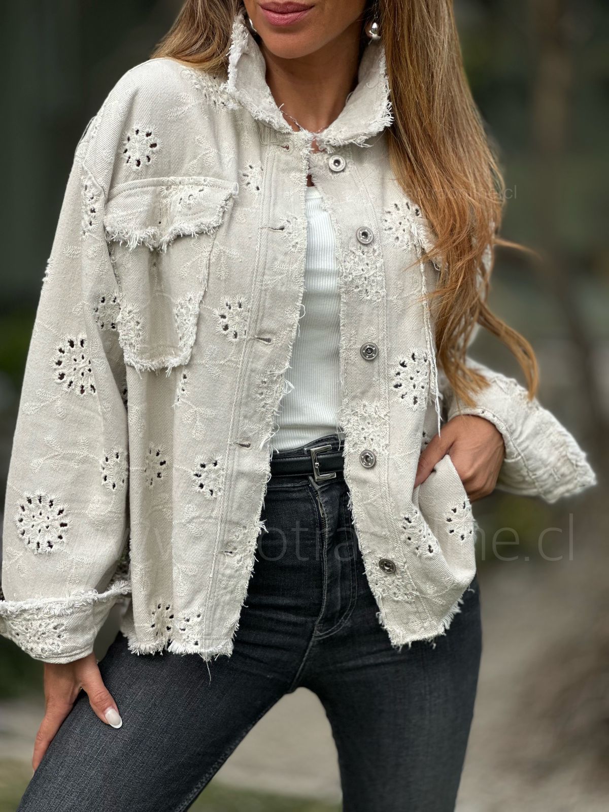 Chaqueta Encanto beige