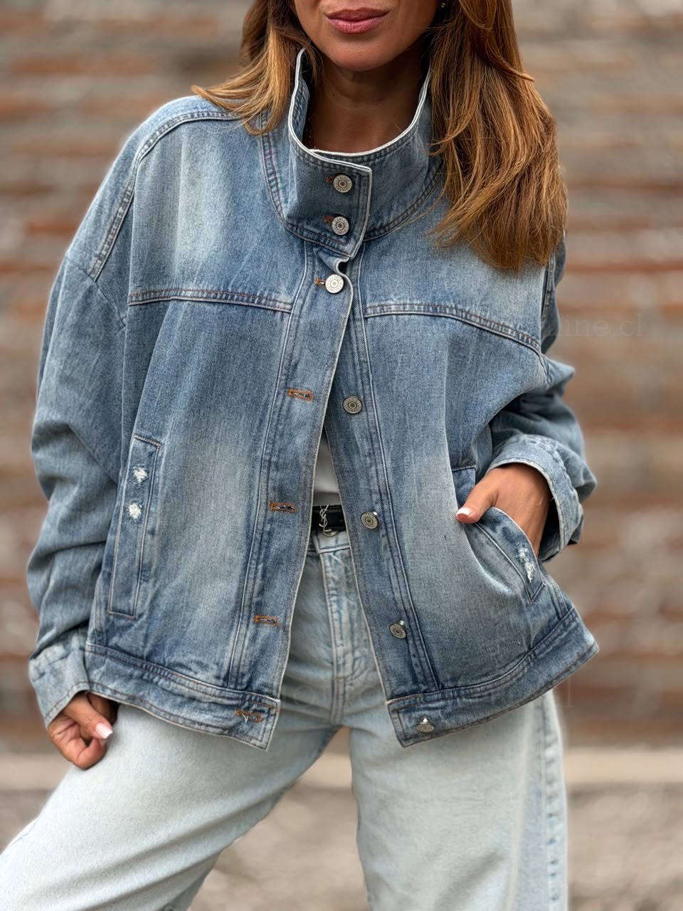 Chaqueta mezclilla Malta