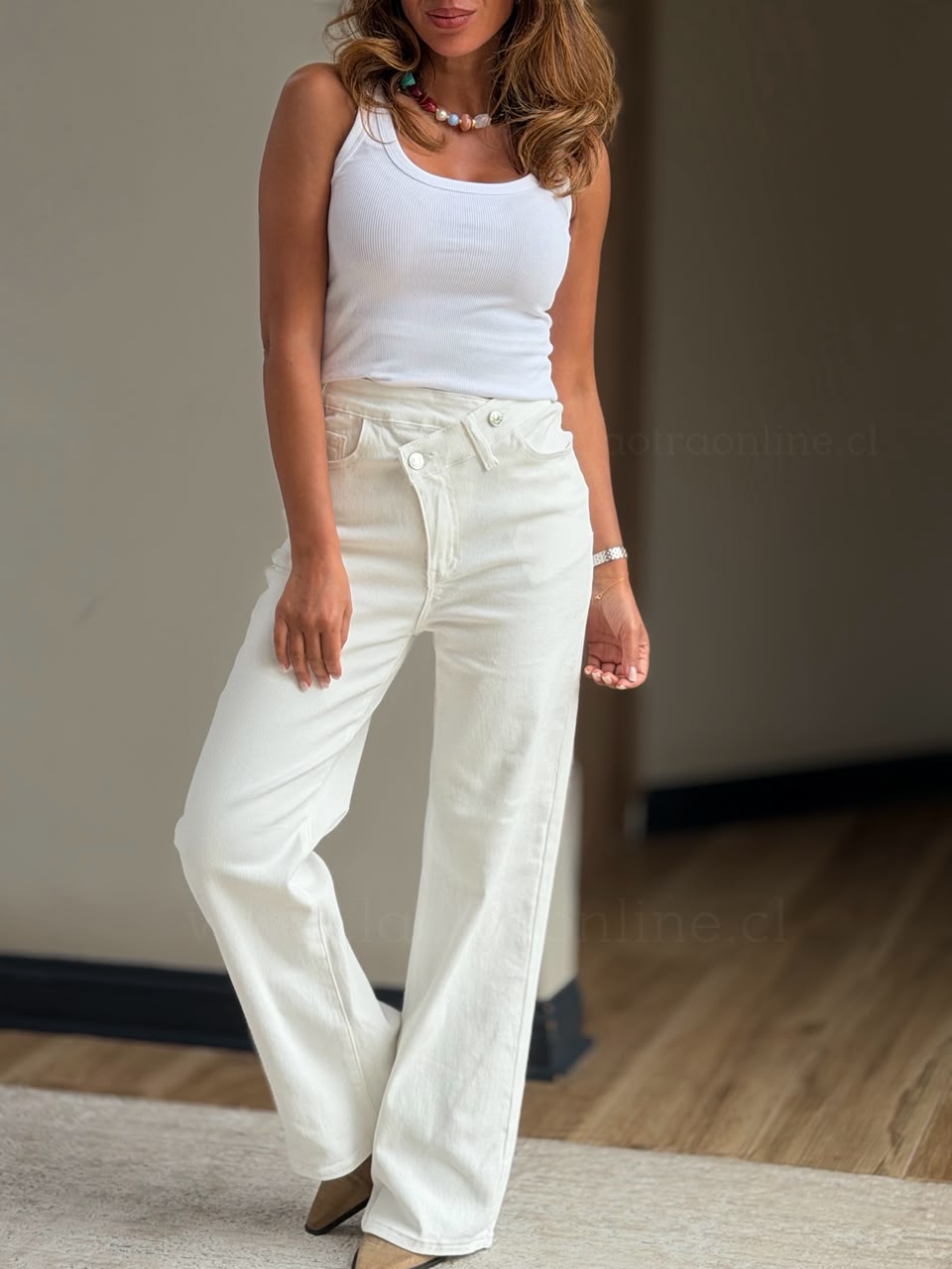 Pantalón Turquía blanco