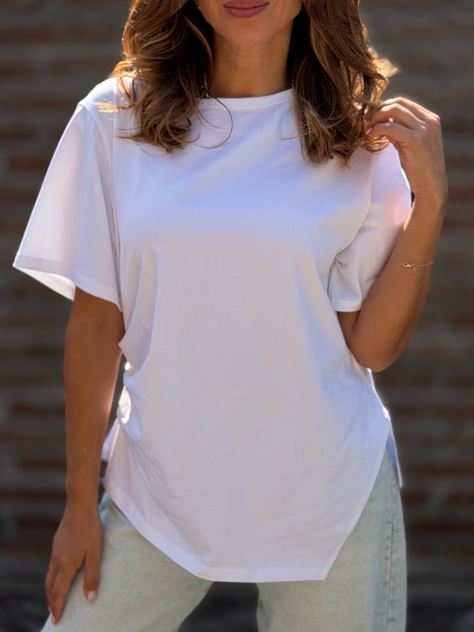 Polera Londres blanco