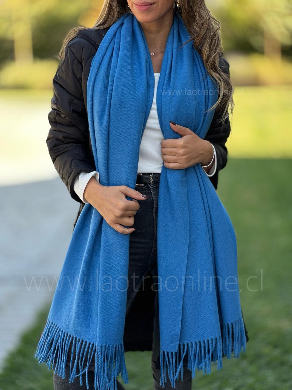 Bufandón/Echarpe Madrid azul