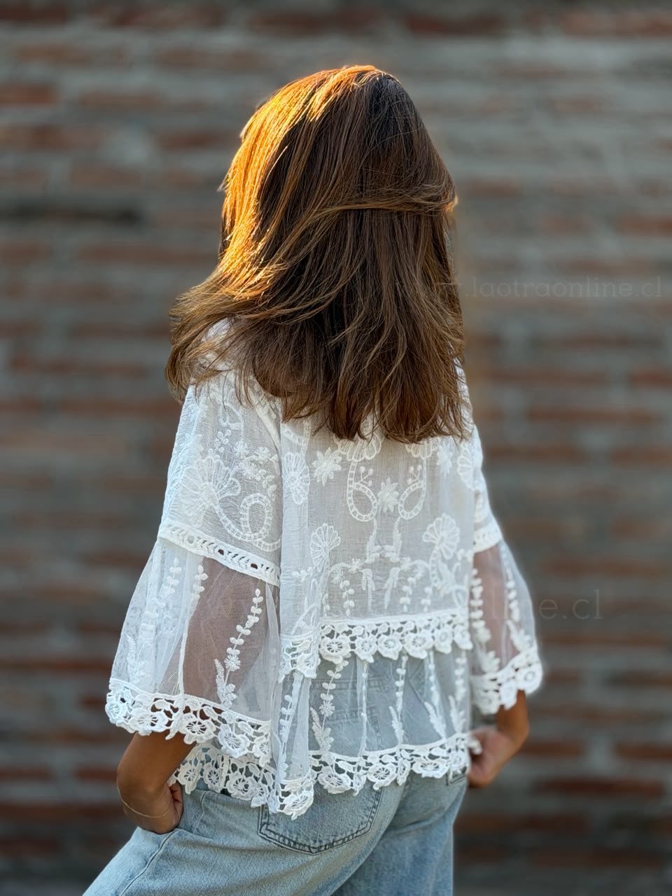 Polera Madrid blanco