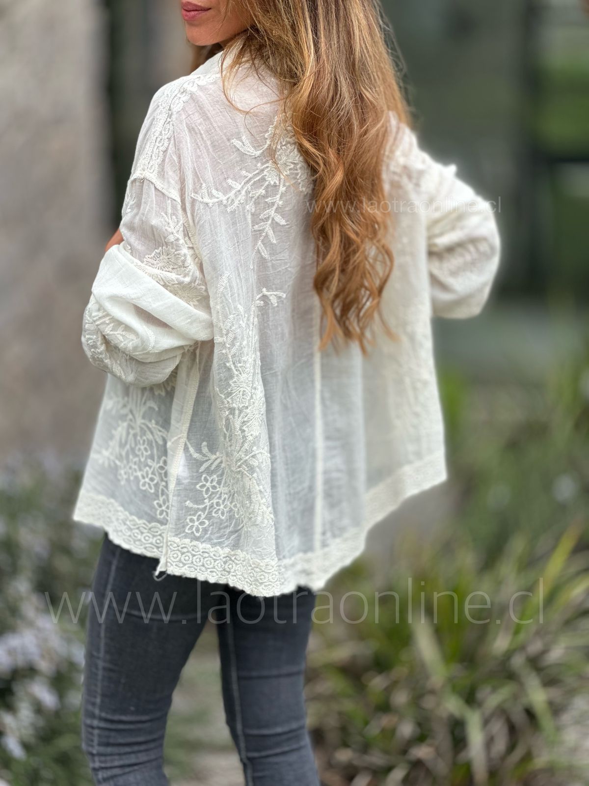 Blusa Capricho blanco