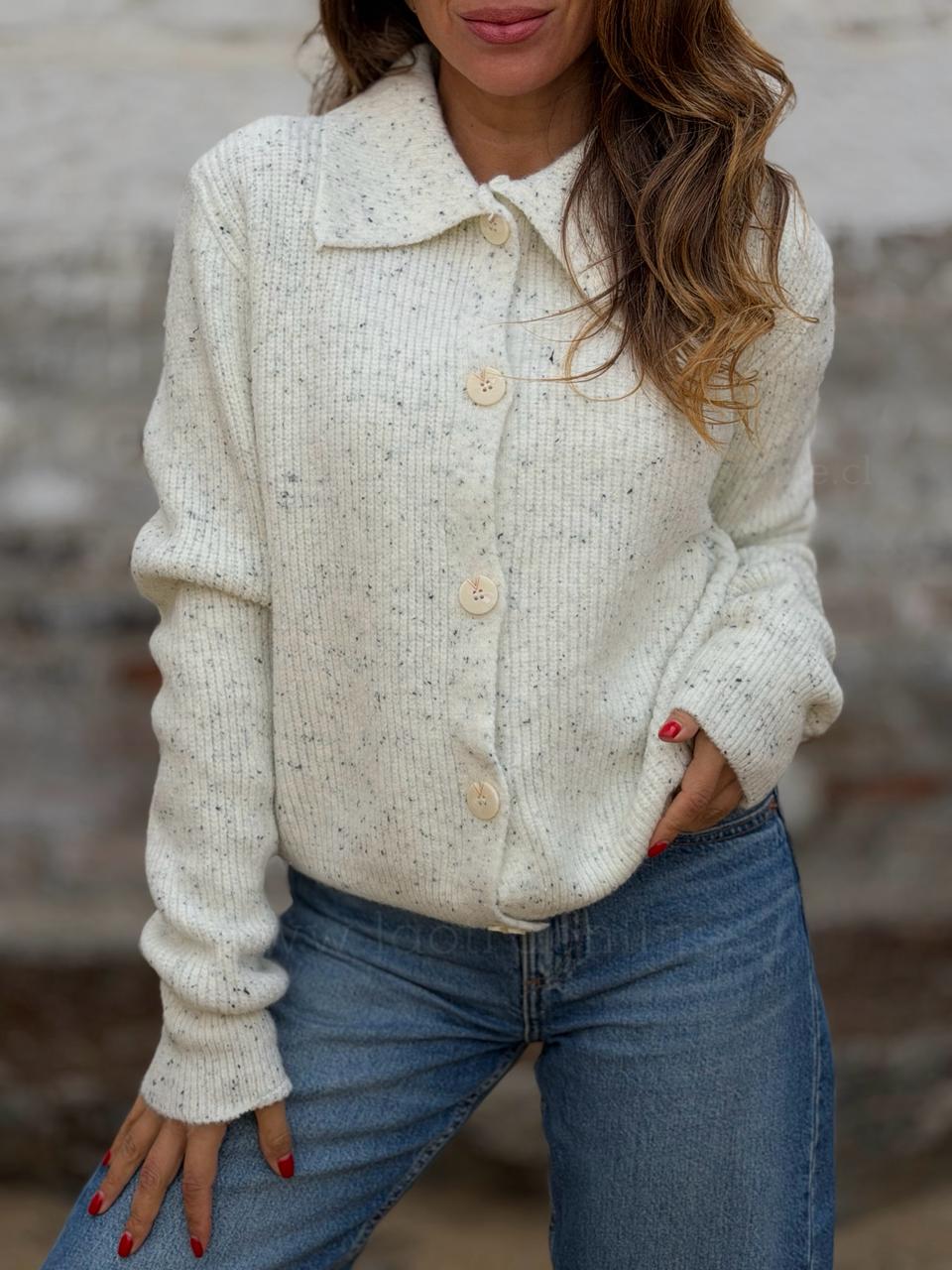 Chaleco Toscana crema