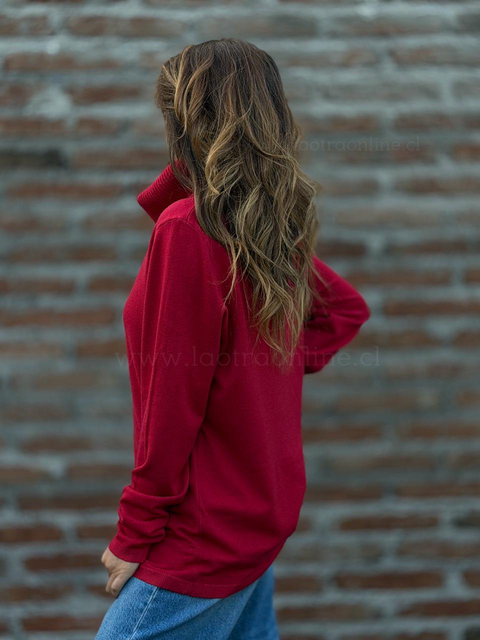 Sweater Congo rojo