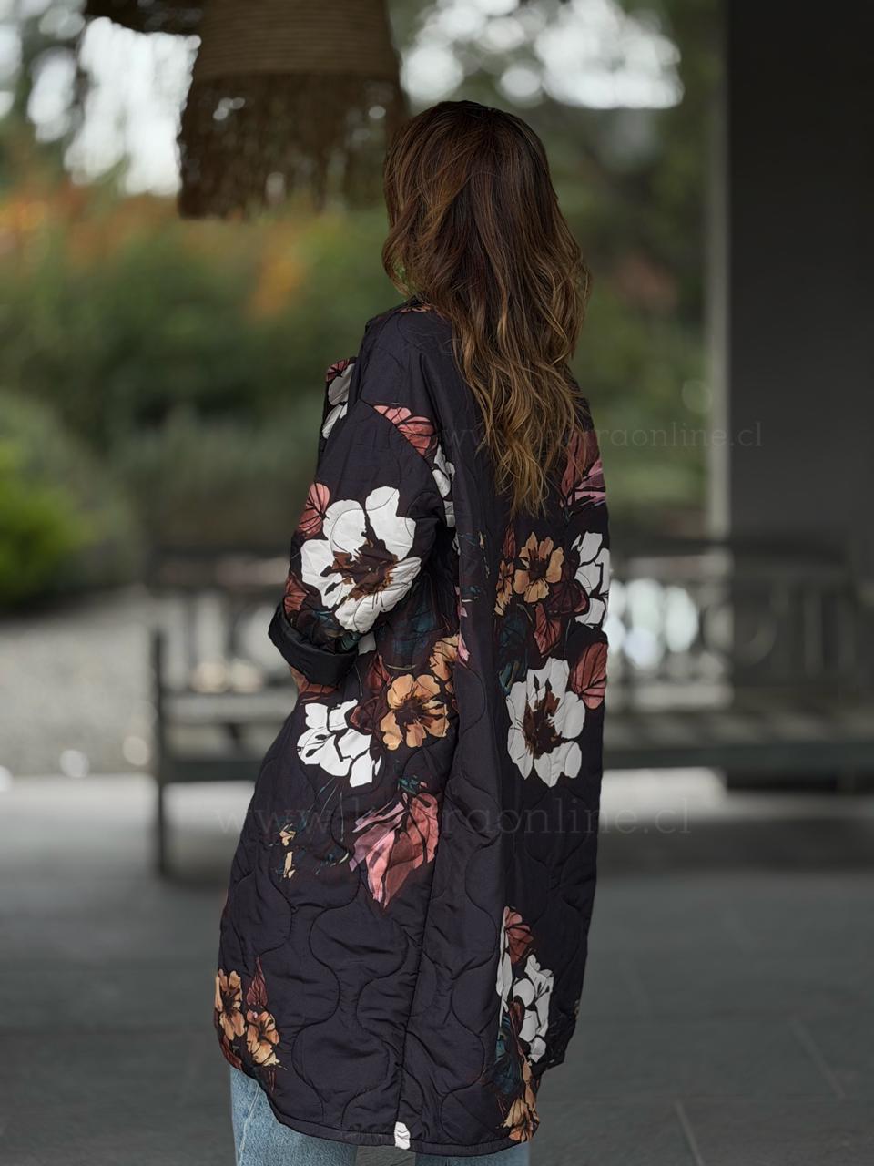 Parca Oversize negro/marengo