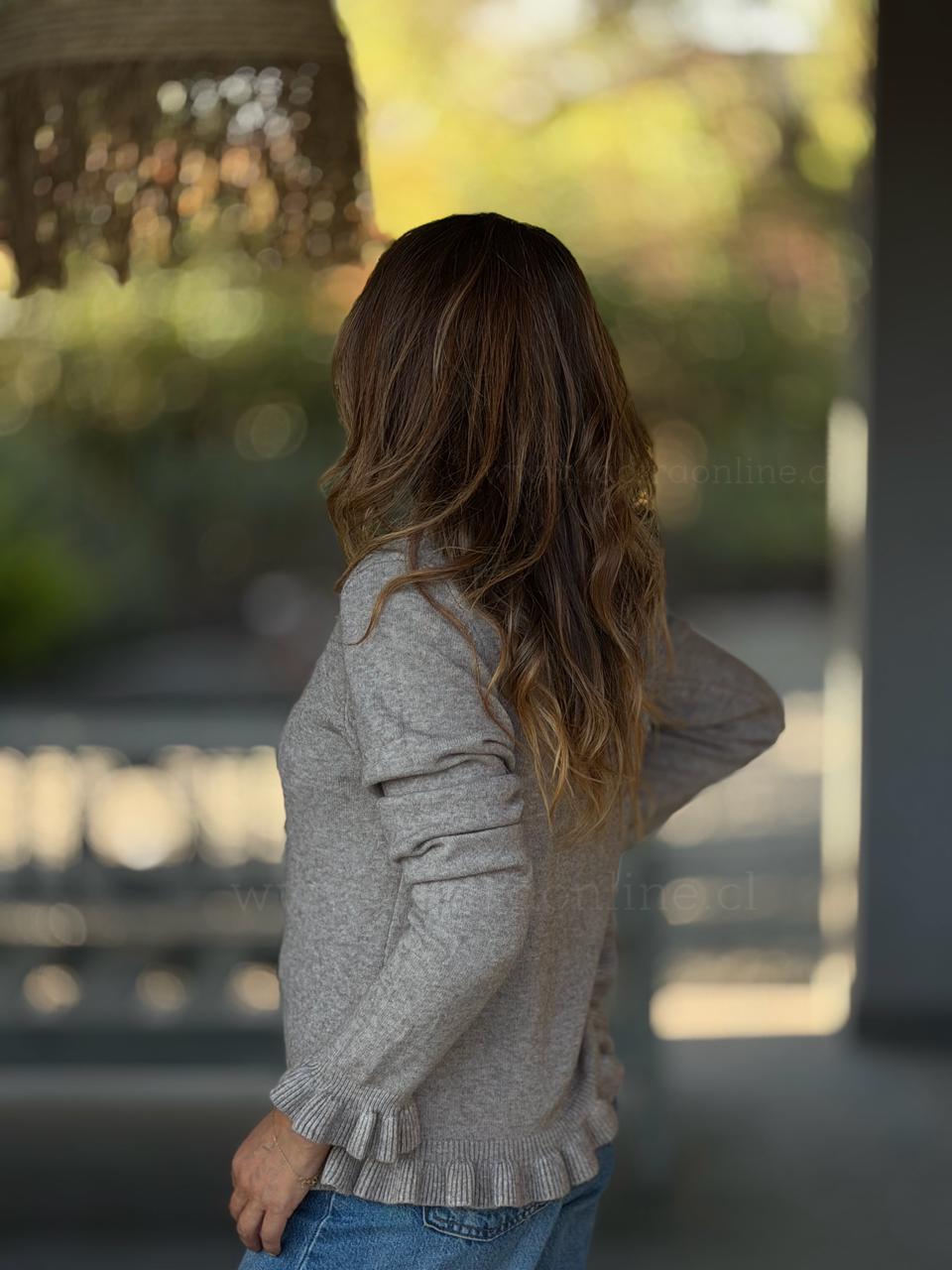 Chaleco Baires taupe