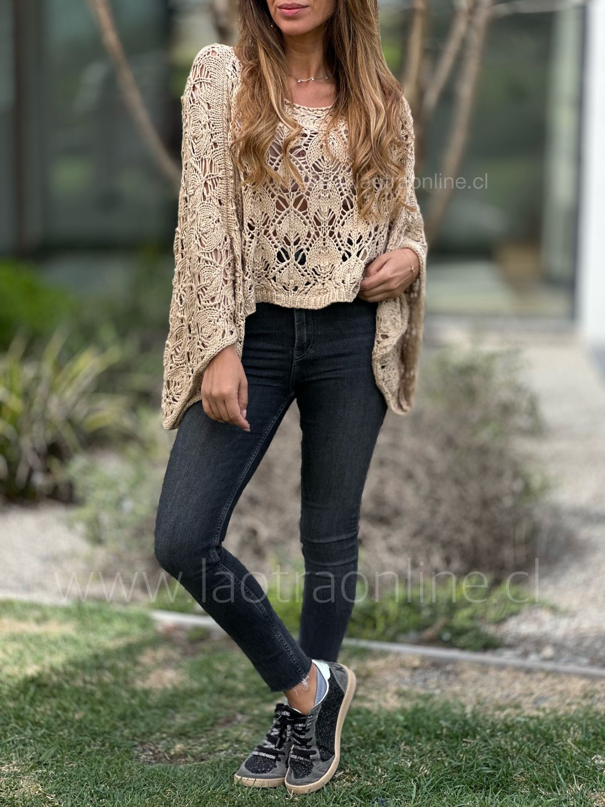 Sweater Coquet camel