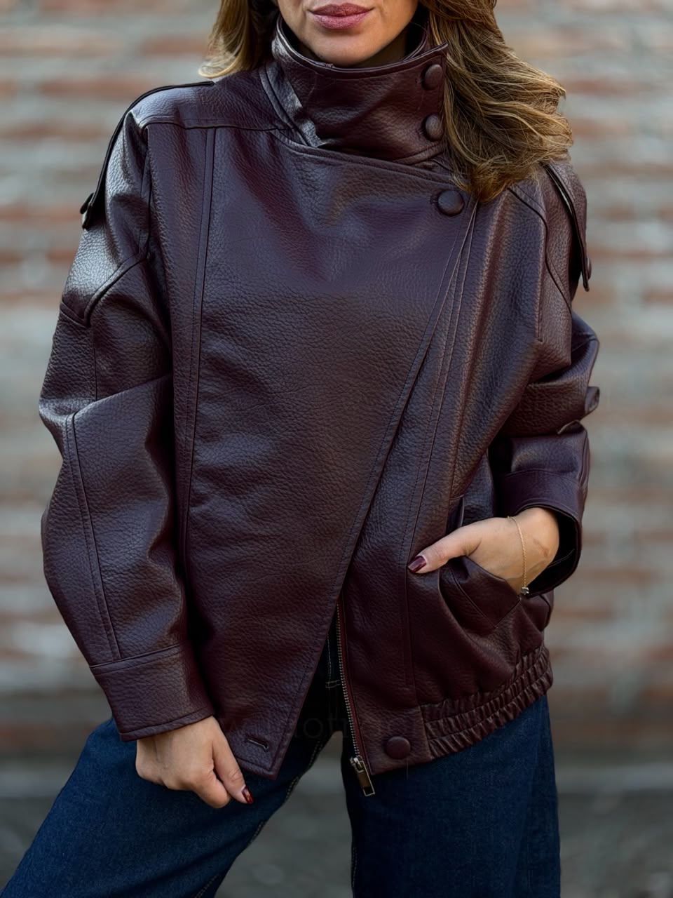 Chaqueta Viral cherry