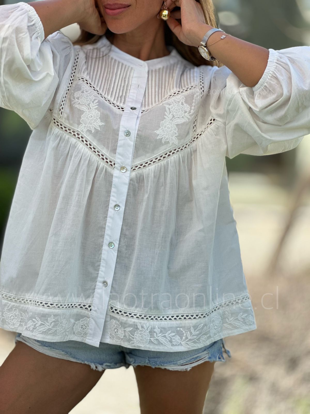 Blusa Delicada blanco