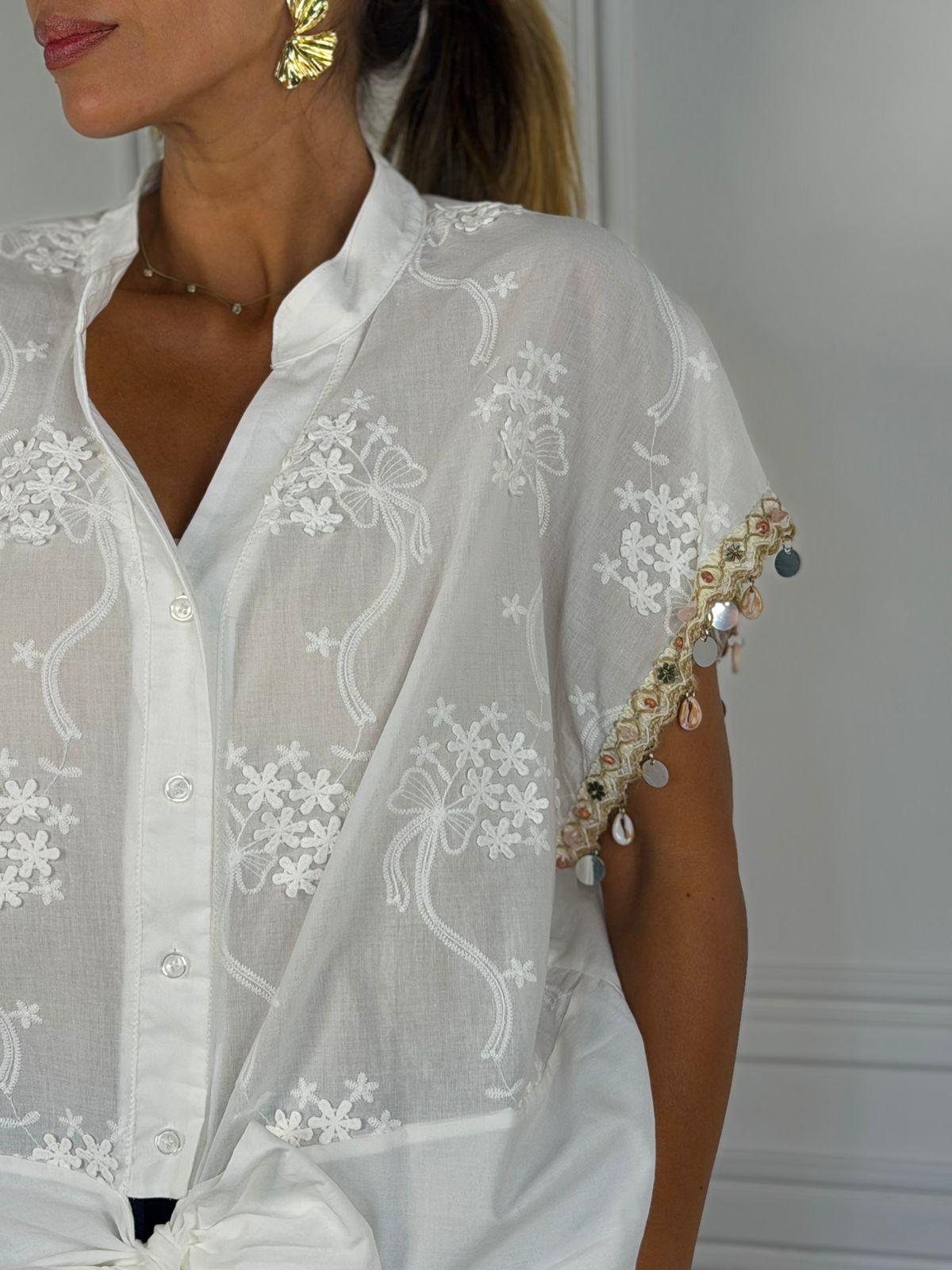 Blusa Vitoria blanco