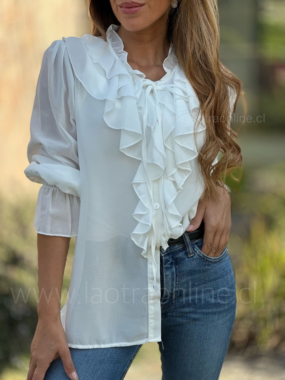 Blusa Isidora blanco