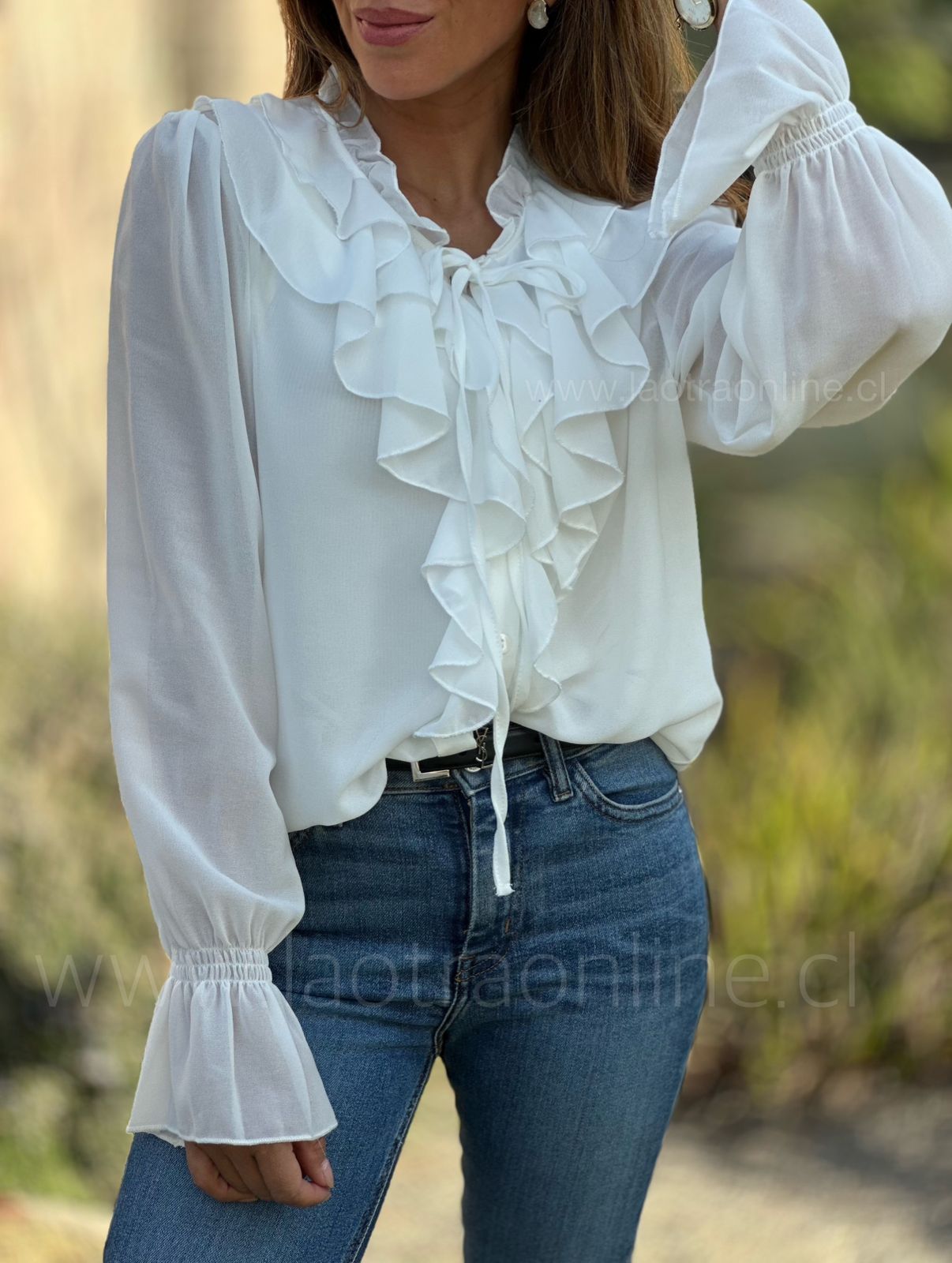 Blusa Isidora blanco