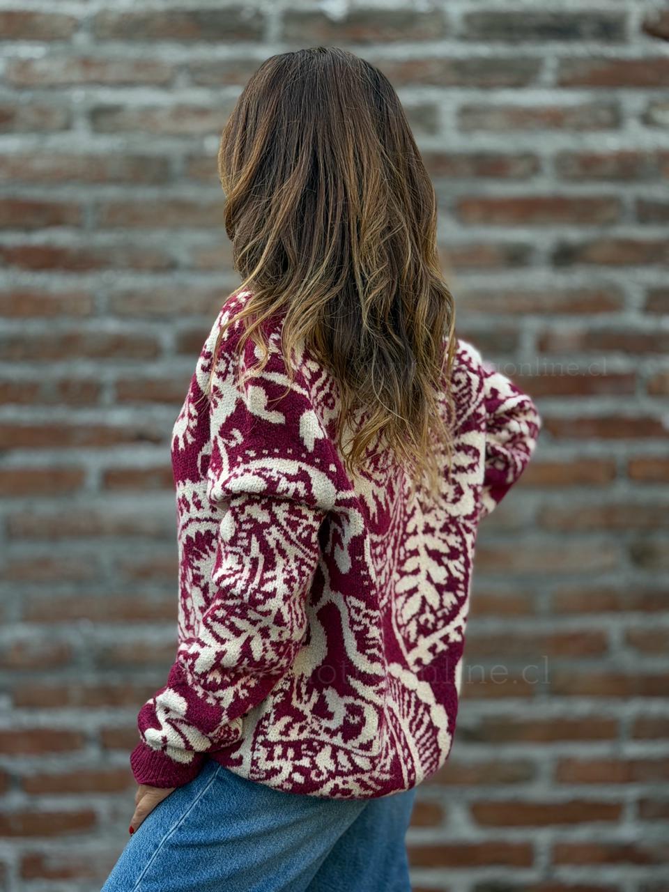 Sweater Full soft magenta