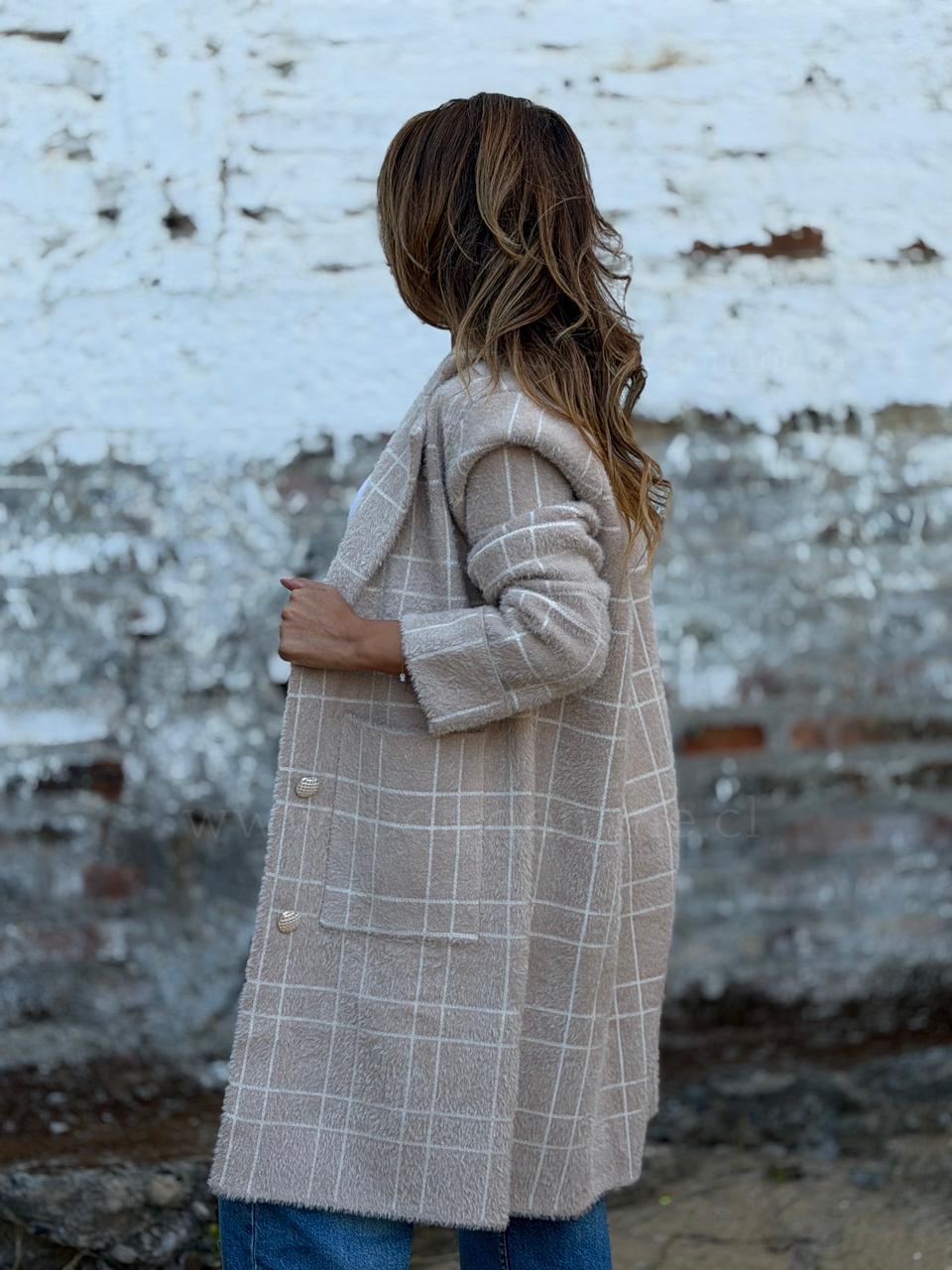 Abrigo Bella moka claro
