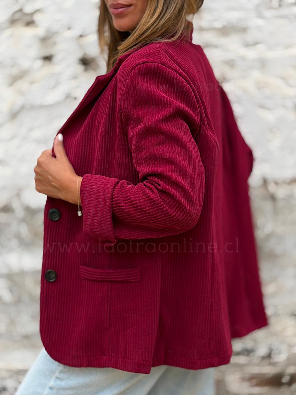 Blazer Cotele cherry