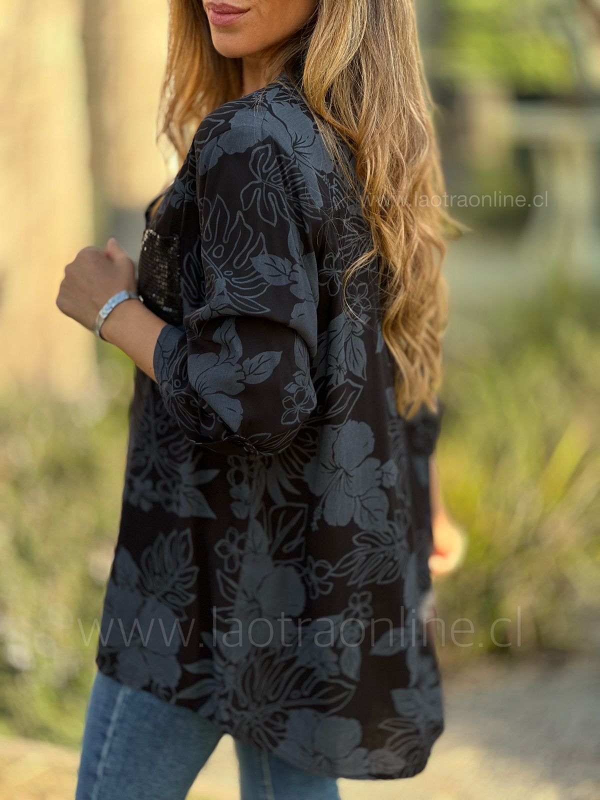 Blusa Caburgua negro