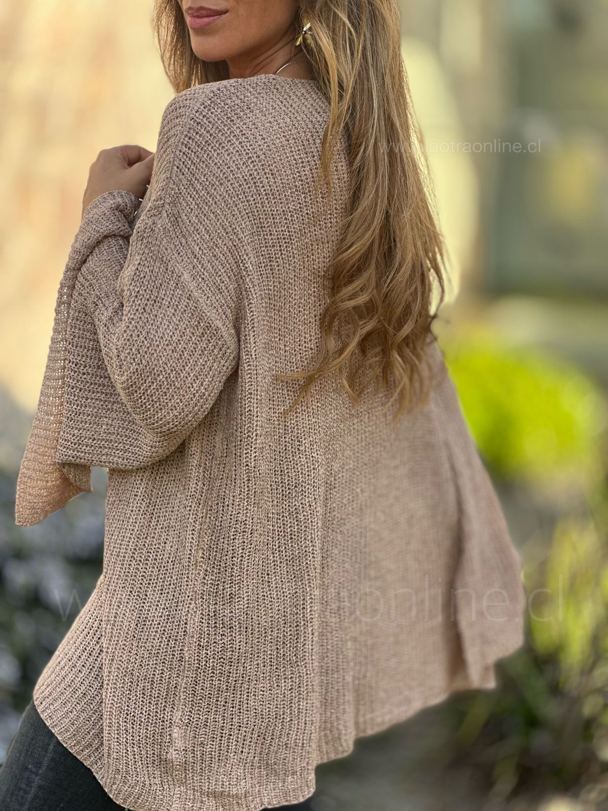 Sweater Bohemio camel