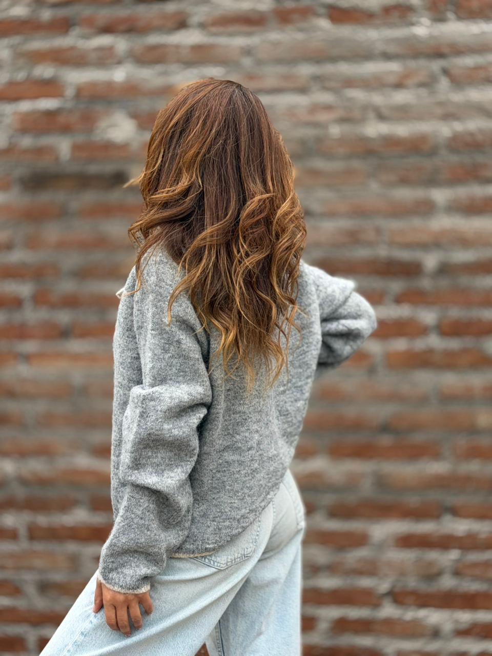 Sweater Madame Babe gris