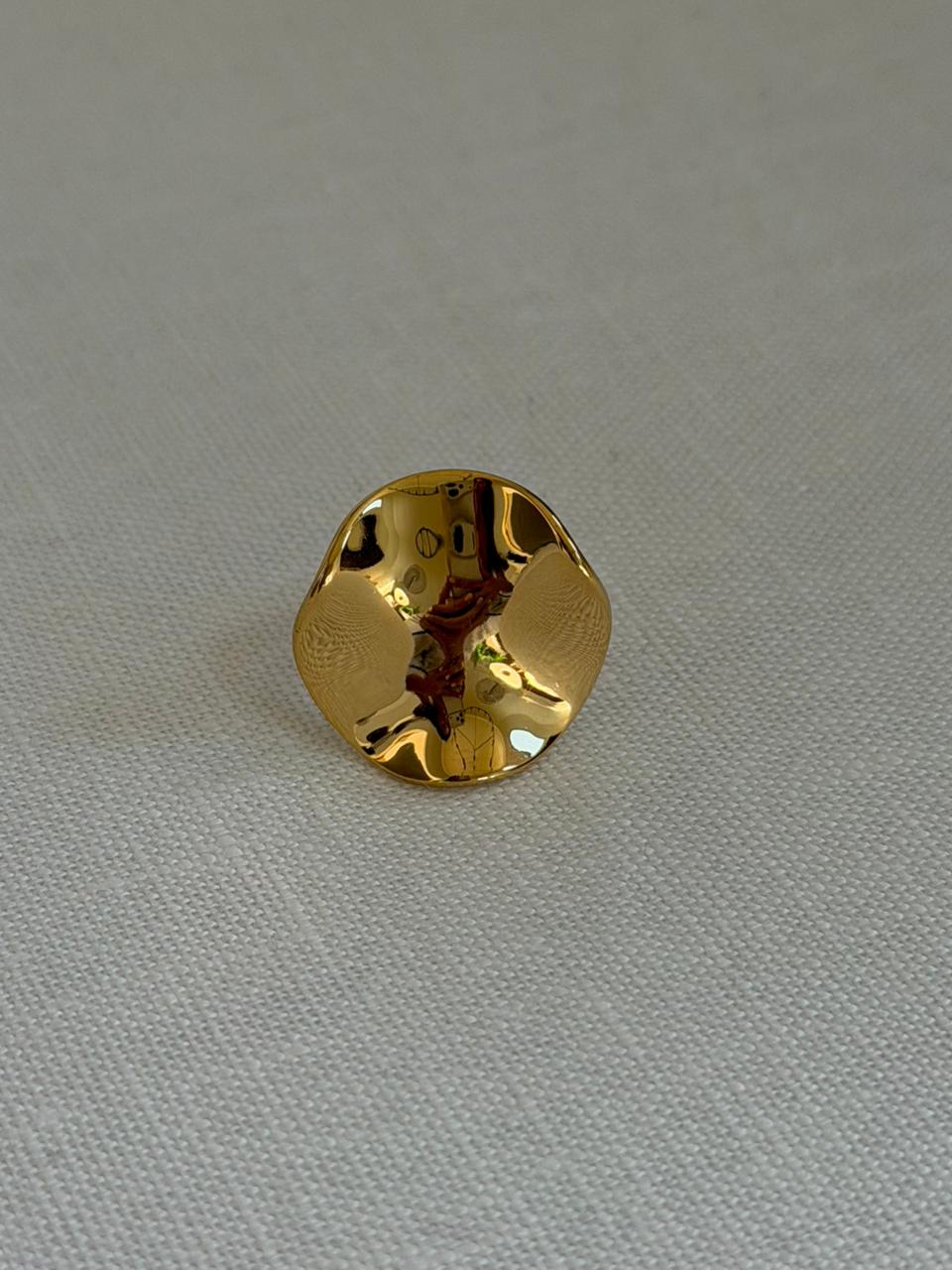 Anillo ajustable dorado