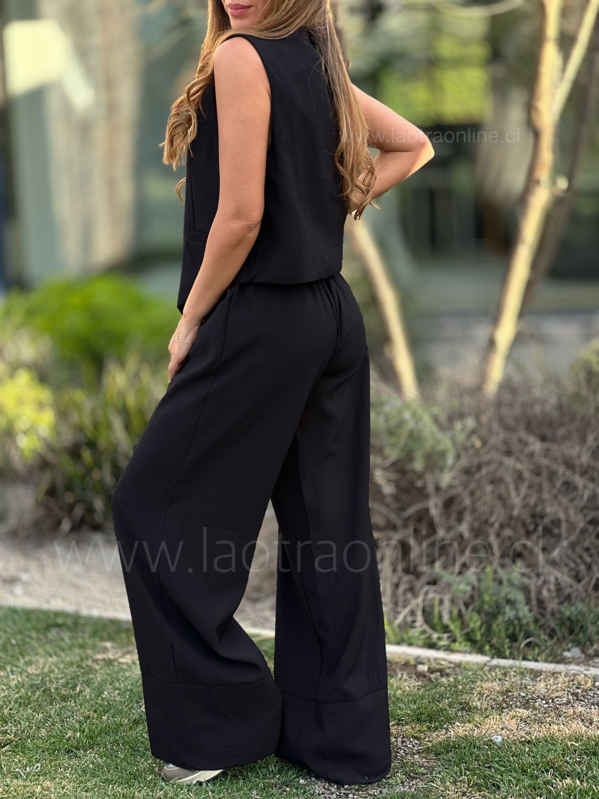 Pantalón Capri negro