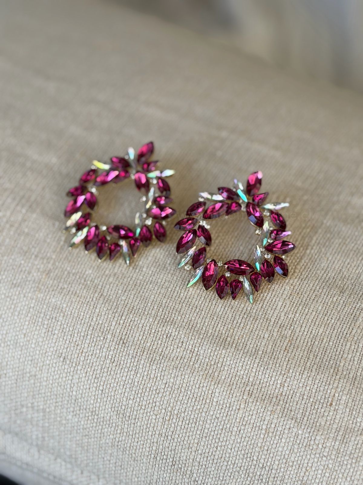 Aros Victoria fucsia
