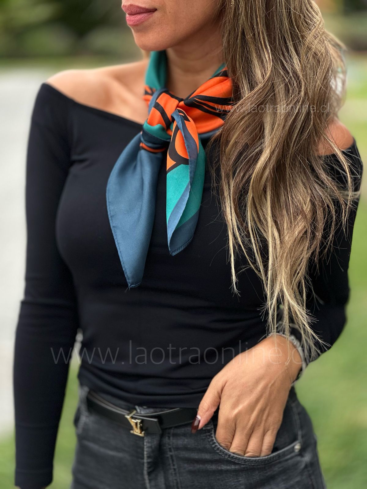 Pañuelo Glamour naranja