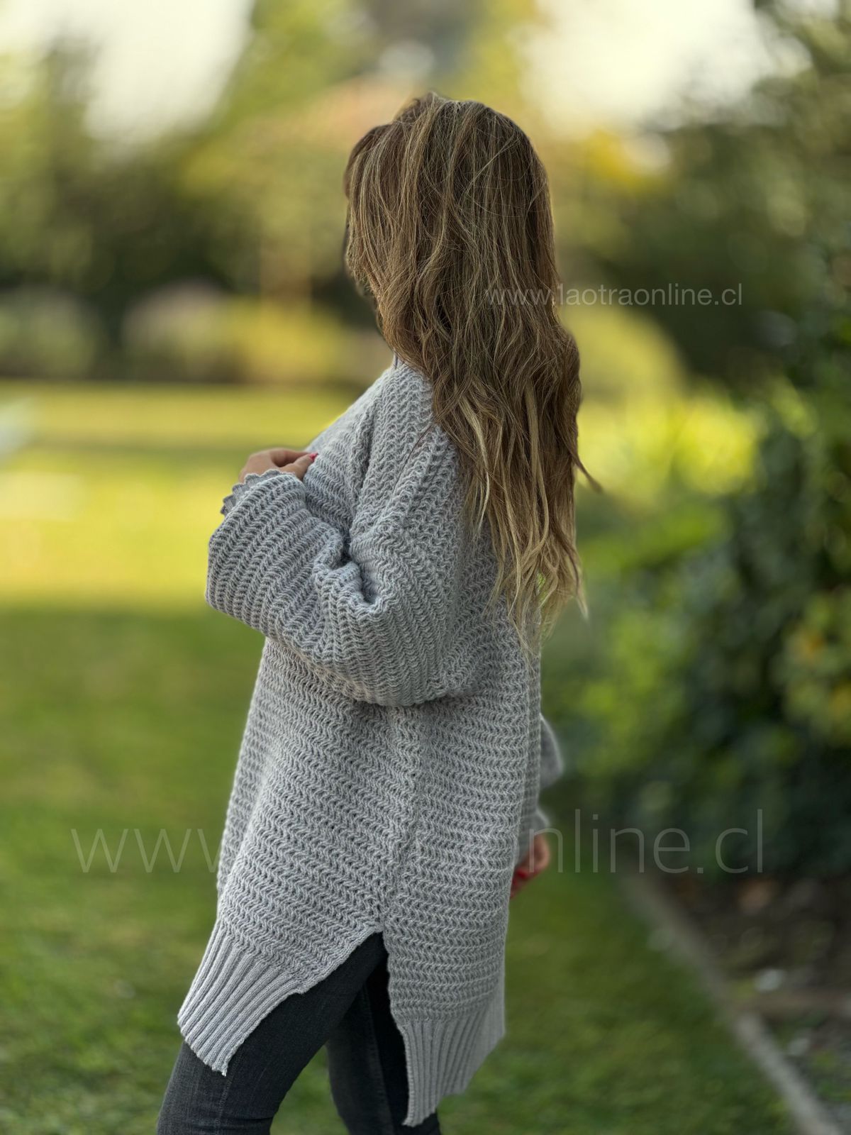 Oversize Kansas gris