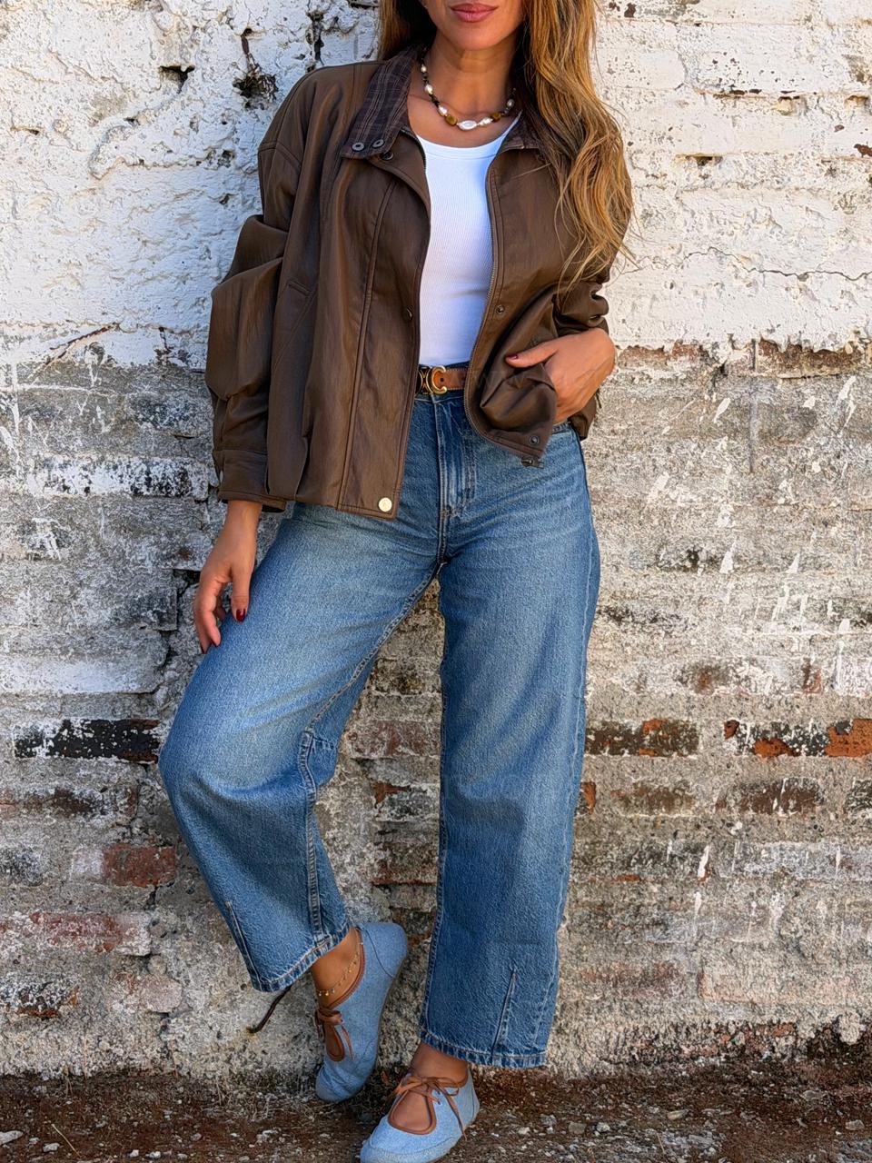 Chaqueta Harrington tendencia toffe