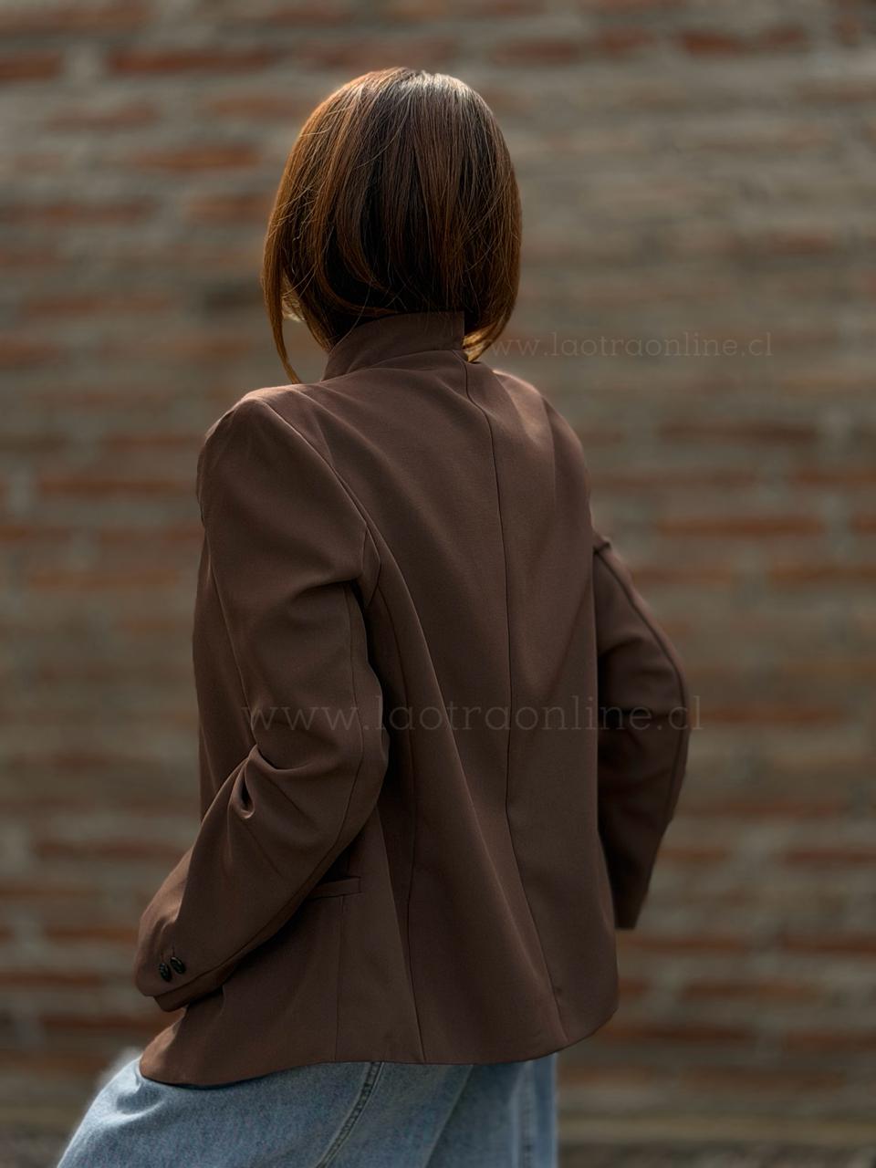 Blazer Elegante marrón