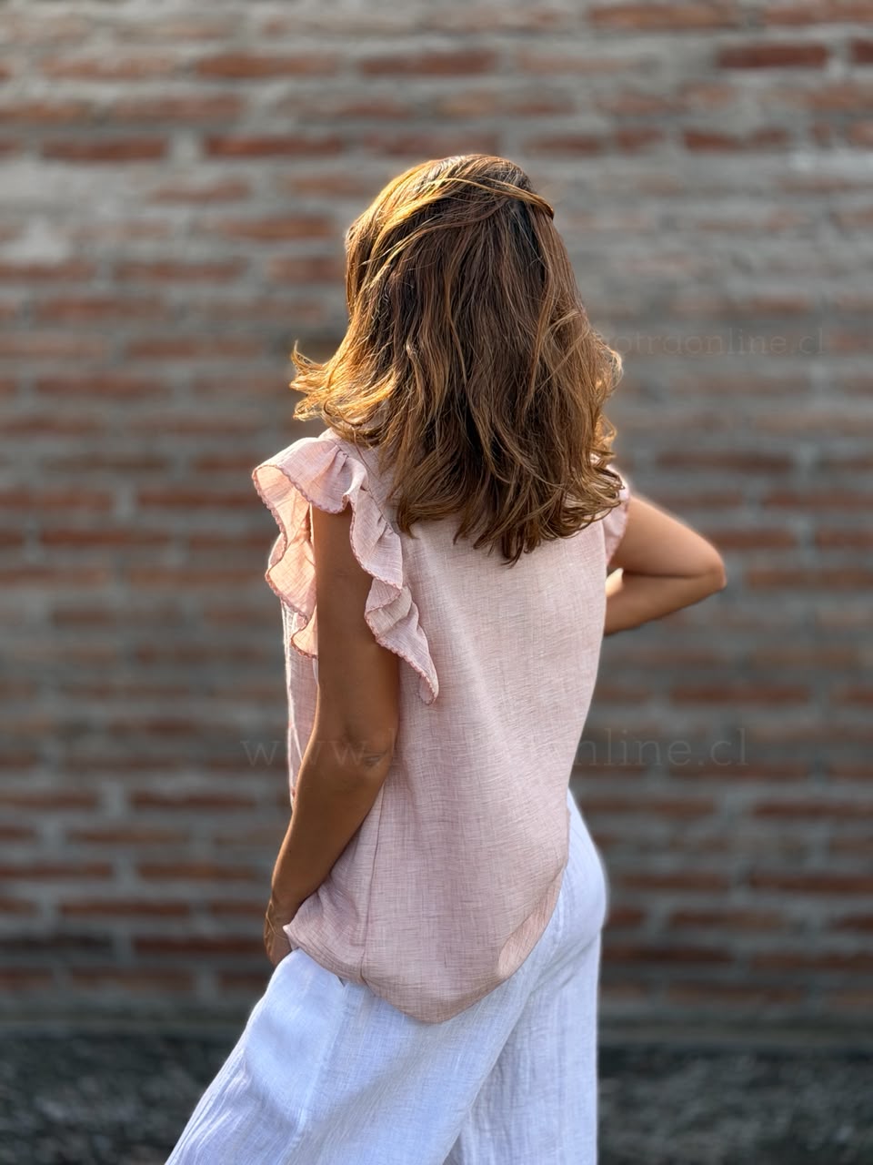 Blusa Deli rosa