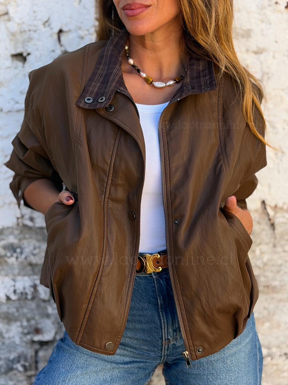 Chaqueta Harrington tendencia toffe