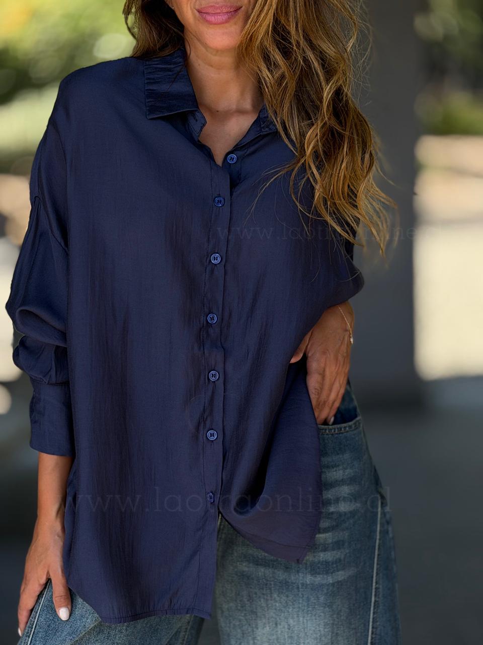 Blusa Versalles azul