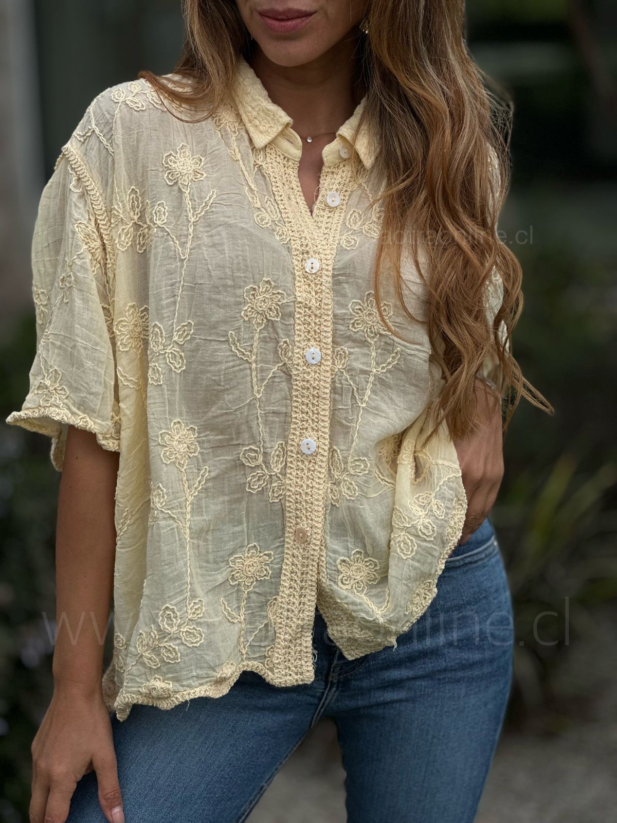 Blusa Rupe amarillo