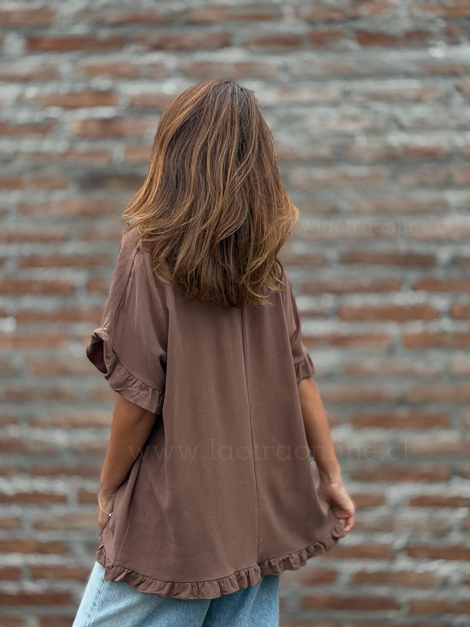 Polera Dublin choco